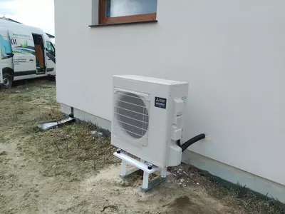 Pompa ciepła Mitsubishi do nowo wybudowanego domu - model Eco Inverter